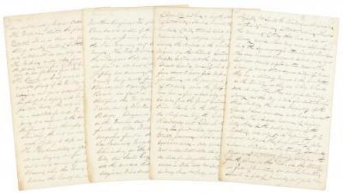 Autograph draft of the Arizona chapter of the 1883 book, &ldquo;Resources of the Rocky Mountains"