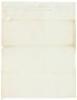 Autograph Document Signed Announcing Auction of an eight-year-old slave girl - 2