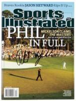 Sports Illustrated Magazine - signed by Phil Mickelson