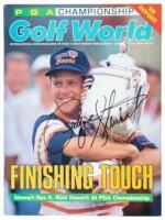 Golf World Magazine - signed by Payne Stewart