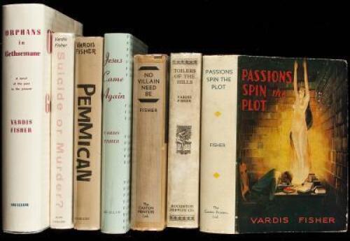 Large collection of works by Vardis Fisher