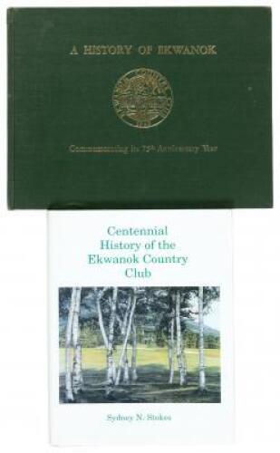 Lot of two Ekwanok Country Club books