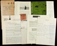 Archive of newspaper clippings for the Grove Press file on the Beat Generation