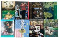 Eighteen publications including official programs, magazines and supplements from the British Open, US Open, The Masters, Ryder Cup, etc.