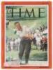 Four issues of Time Magazine featuring Nicklaus, Palmer, Snead, Goodman covers - 4