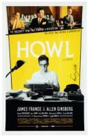 Howl movie poster signed by Lawrence Ferlinghetti