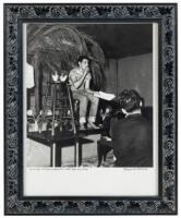 William Morris at the Caravan Cafe, May 24, 1959 - original photograph