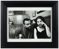 Leroi Jones and Diane D. Prima in the Cedar Tavern April 5. 1960 - original photograph