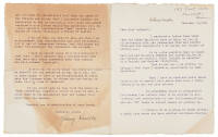 Typed Letter Signed by Johnny Gruelle, to a Miss Caldwell, regarding protocol for submitting songs to music publishers