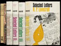 Six volumes by H.P. Lovecraft