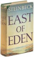 East of Eden with three-page autograph letter signed by Elaine Steinbeck attesting this to be the first copy from the publisher