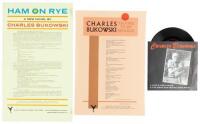 Three pieces of Bukowski ephemera