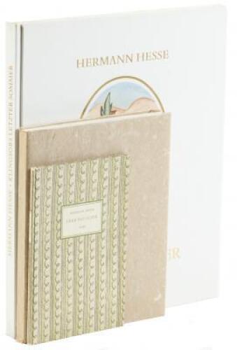 Three volumes from Hermann Hesse