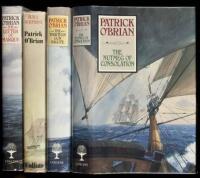 Four First Editions of novels by Patrick O'Brian