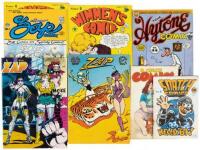 Eight issues of Underground Comix