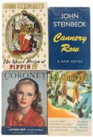 Cannery Row [with] The Short Reign of Pippin IV - two first British editions with two Cannery Row journal extracts