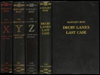 Set of the four Drury Lane mysteries in first edition
