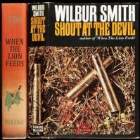First American editions of Wilbur Smith's first and fourth books