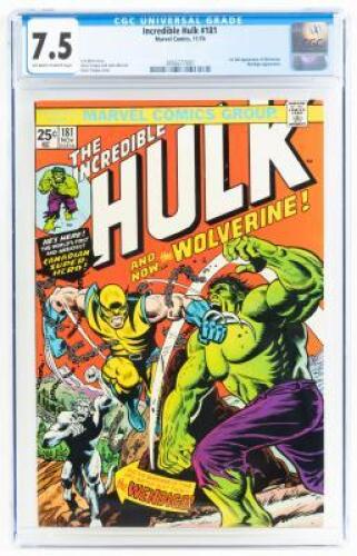 INCREDIBLE HULK No. 181 * 1st Full App.: WOLVERINE