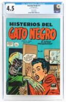 MISTERIOS DEL GATO NEGRO No. 44 * Mexican HAUNTED THRILLS No. 17