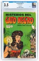 MISTERIOS DEL GATO NEGRO No. 43 * Mexican HAUNTED THRILLS No. 1