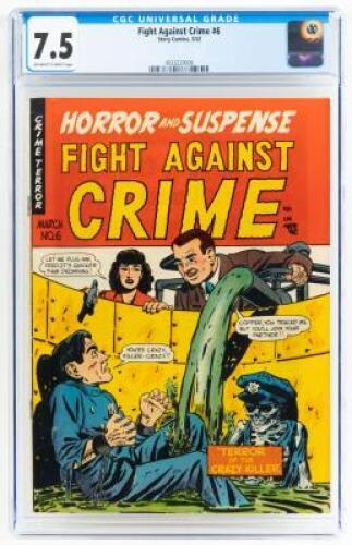 FIGHT AGAINST CRIME No. 6 * Third Highest-Graded Copy