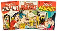 IDEAL ROMANCE No. 4 [and] TENDER ROMANCE Nos. 1 and 2 * Lot of Three Romance Comics