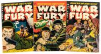 WAR FURY Nos. 2, 3 and 4 * Lot of Three Comics