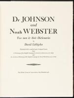 Dr Johnson and Noah Webster. Two men & their Dictionaries