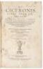 M.T. Ciceronis Libri Tres de Officiis... Hac Secunda Editione Et Correctis, & nonnihil auctis... Addita sunt et scholia brevia eiusdem in Catonem, Laelium Paradoxa, et Somnium Scipionis. - 2