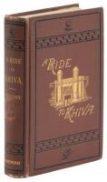 A Ride to Khiva: Travels and Adventures in Central Asia [with] Burnaby Spy print from Vanity Fair