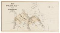 Map of the Golden Rule and adjacent mines, Eureka District, Nevada