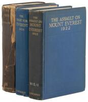 Three Volumes on Everest in the '20s and '30s