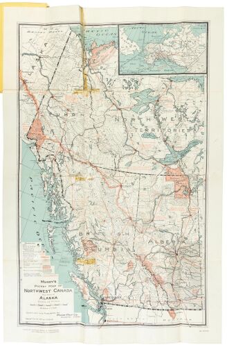 Mundy's Pocket Map of Northwest Canada and Part of Alaska