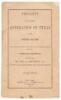 Thoughts on the proposed annexation of Texas to the United States... Together with the address of Albert Gallatin, delivered at the Tabernacle meeting, held on the 24th of April, 1844