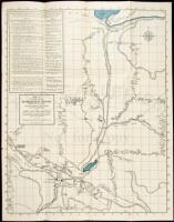 Map "A" of portion of the Bohemian Grove, Sonoma County, California showing principal roads, trails and club structures