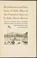 Reminiscences and Incidents of Early Days of San Francisco (1845-50)