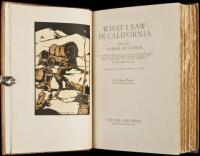 What I Saw in California: Being the Journal of a Tour by the Emigrant Route and South Pass of the Rocky Mountains, Across the Continent of North America, the Great Desert Basin, and Through California, in the Years 1846, 1847
