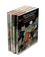 Four volumes of Uncle Remus tales - signed by illustrator Jerry Pinkney