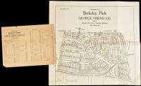 Amended Map, No. 2. Berkeley Park. George Friend Co. Agents...