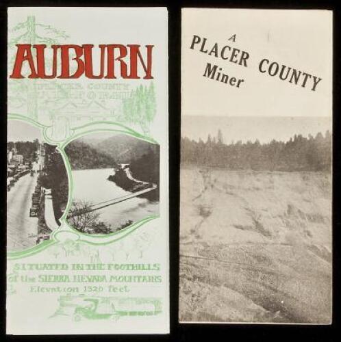 Two brochures on Placer County, California