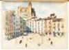 Little Known Towns of Spain, Watercolors and Drawings - 3