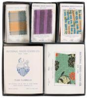 National Dress Goods Co. fabric sample box