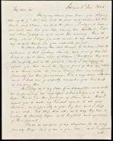 Autograph Letter Signed by Henry Clay, to William R. Prince