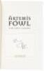 Nine volumes from the Artemis Fowl series - eight signed - 8