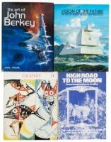 Four books on classic Space Artists