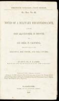 Notes of a Military Reconnaissance, from Fort Leavenworth, in Missouri, to San Diego, in California, Including Part of the Arkansas, Del Norte, and Gila Rivers