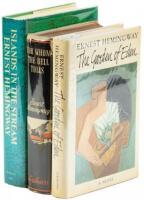 Three volumes of Hemingway