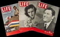Group of magazines with contributions by Tom Lea