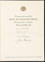 Operation Lifeline: History and Devlopment of the Naval Air Transport Service
